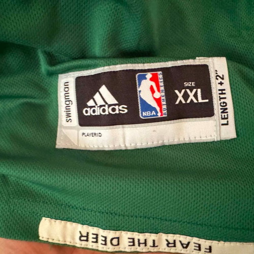 Giannis Antetokounmpo Milwaukee Bucks green jersey XXL