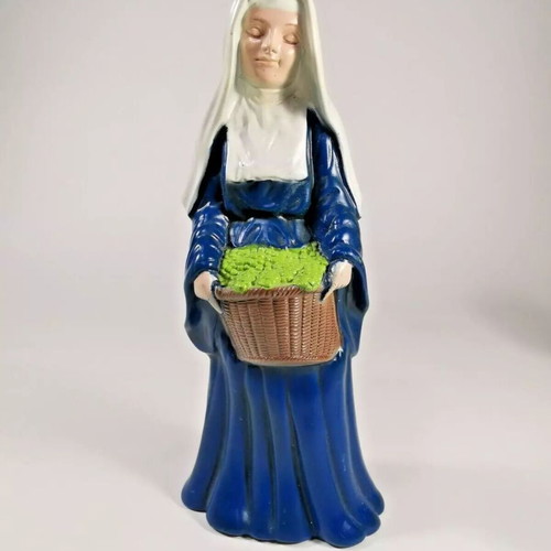 Advertising nun figurine used from Blue Nun wine stand 70s