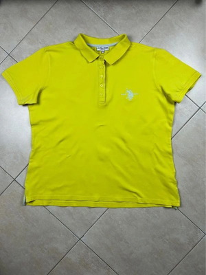 U.S. Polo Assn. Ανδρικό Κοντομάνικο Με Γιακά Μεταχειρισμένο, Νούμερο 46, Κίτρινο