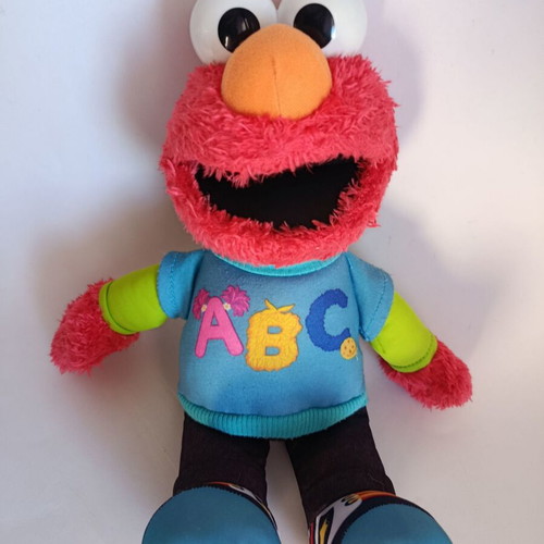 Hasbro Talking ABC Elmo plush doll 30 cm used