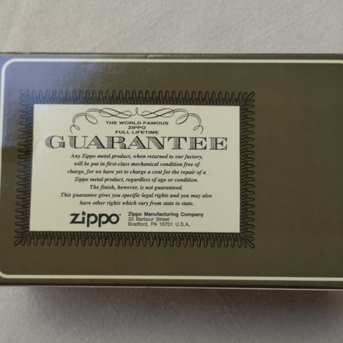 Zippo Korean War Veterans Double Set solid brass mint condition