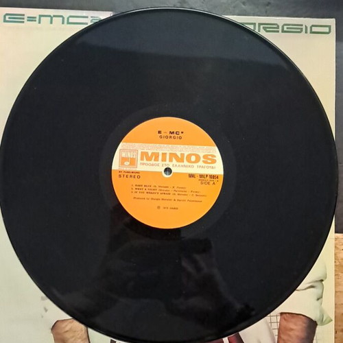 Giorgio E=MC2 vinyl record