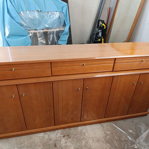 Console with mirror used, length 1.80 by 38