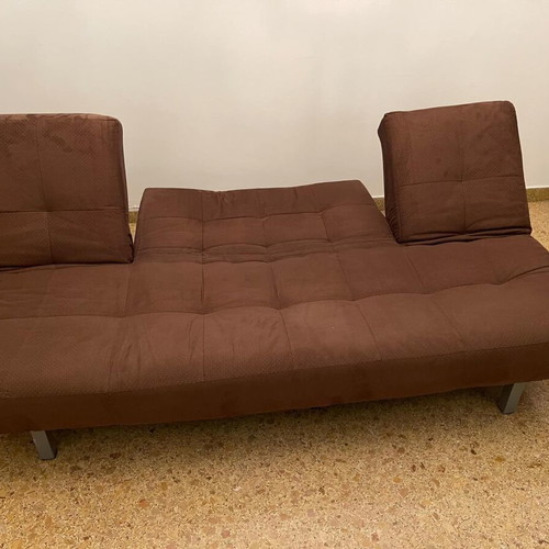 Sofa bed like new 200x120 with legs and zipper