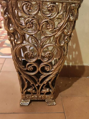 Antique umbrella stand used, old style