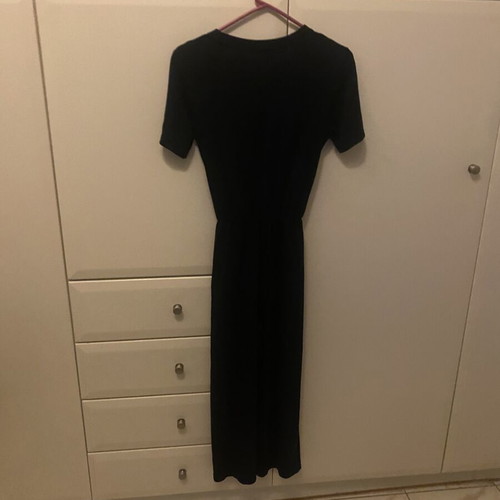 Esmara black jumpsuit XS with short sleeves and belt