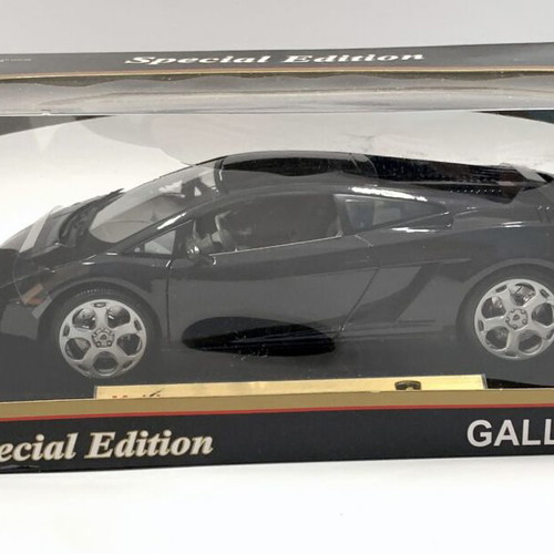 Diecast Car Maisto Lamborghini Gallardo Black 1:18 scale new