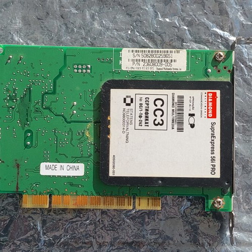 Supra Express 56i PRO internal modem used