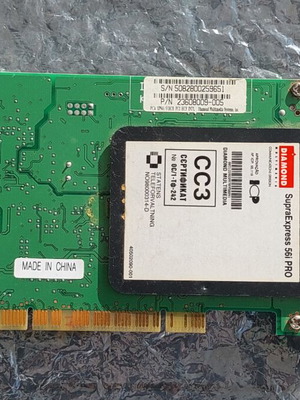 Supra Express 56i PRO internal modem used