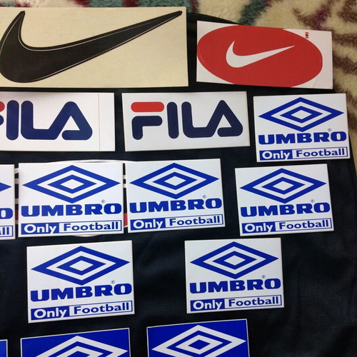 Nike Fila Umbro vintage 90s stickers new