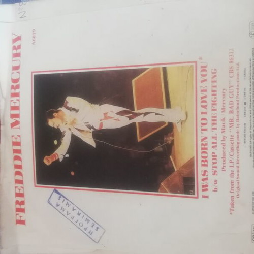 45 RPM vinyl record used with minor cover wear