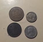 Foreign coins lot used
