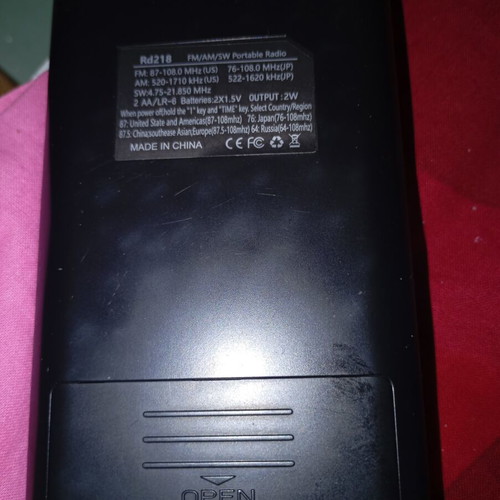 Lijiani high-sensitivity AM FM SW radio receiver