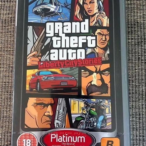 Grand Theft Auto Liberty City Stories Platinum for PSP new, sealed