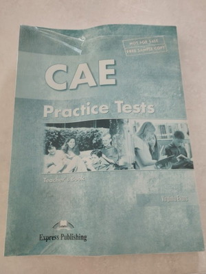 Cae Practice Tests Set new, 2 books and 3 audio cassettes