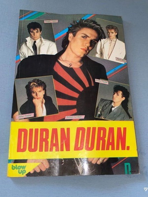 Duran Duran Σπάνιο Ελληνικό βιβλίο από το 1984 σαν καινούργιο