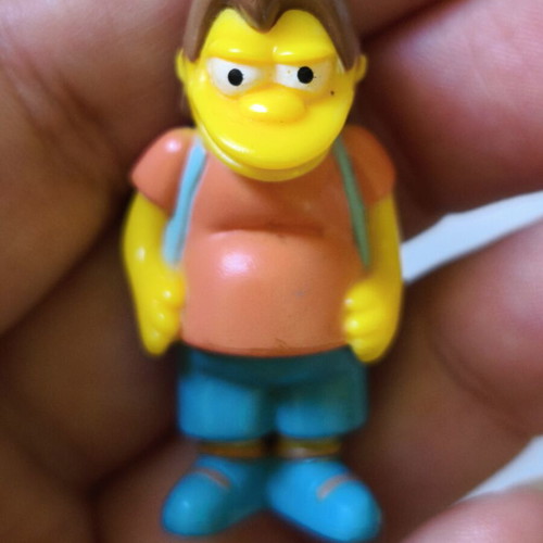 Nelson Muntz collectible vintage figure used from The Simpsons