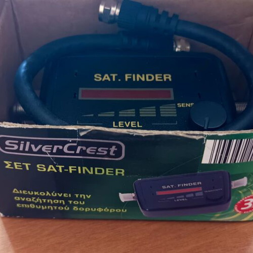 SilverCrest Sat-Finder set for satellite signal