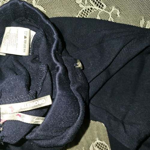 Orchestra leggings size 5-6 used, dark blue with buttons