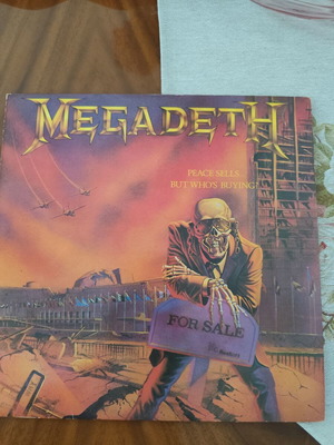Megadeth Peace Sells LP used, metal genre