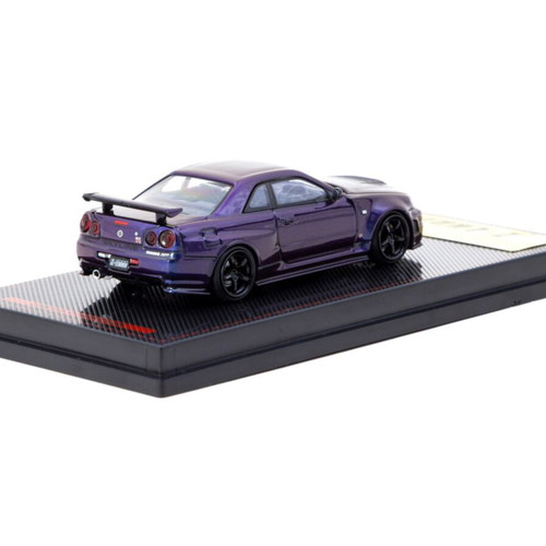 Tarmac x Ignition Model Nissan NISMO Skyline R34 Z-Tune μωβ μεταλλικό νέο