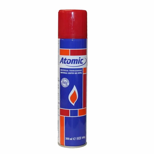 Atomic lighter gas 300ml new