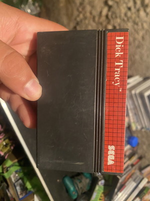Sega Master System Dick Tracy cartridge used