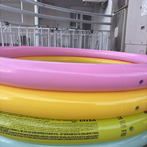 Inflatable pool 155 cm diameter, brand new