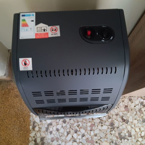 Gas heater used