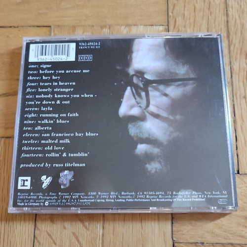 Eric Clapton Unplugged CD