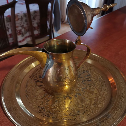 Vintage brass set used