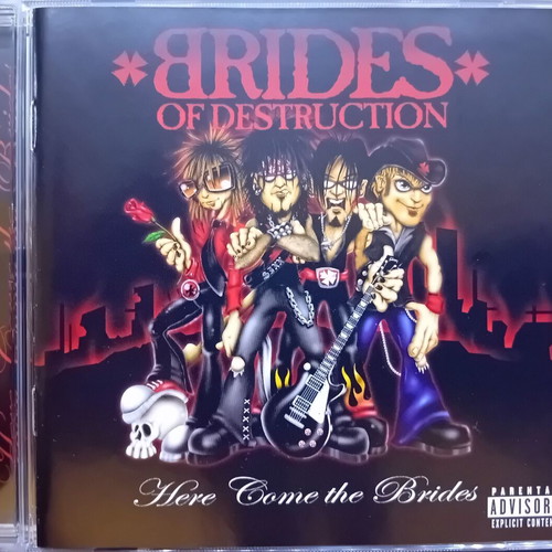 Brides Of Destruction Here Come The Brides CD like new, rock