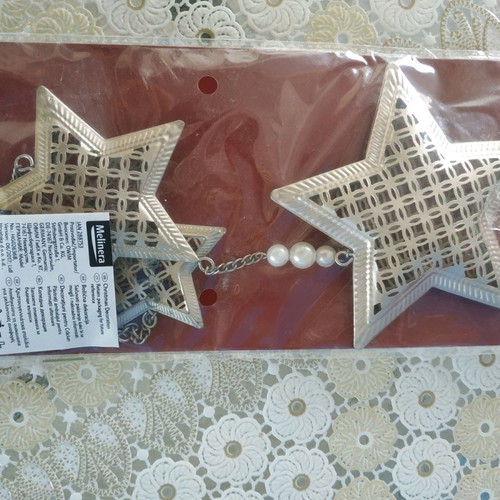 Christmas decorations new metal stars