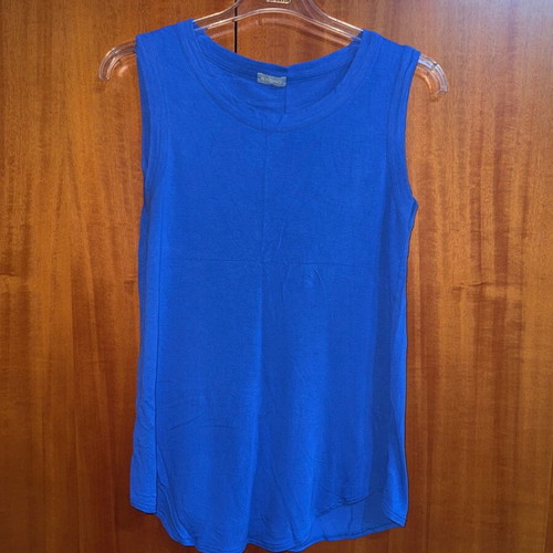 Blue Roua Summer Blouse Size Medium Like New