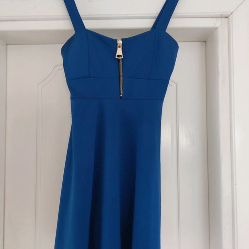 Blue Roua dress used, summer, size M with zipper