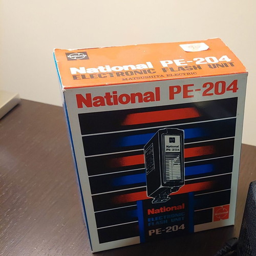 National PE-204 Flash rare collectible like new