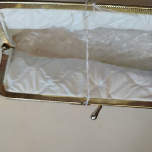 Vintage makeup bag 70s new with original tag