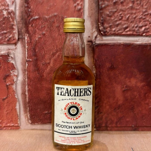 Teacher’s whisky miniature 50ml new