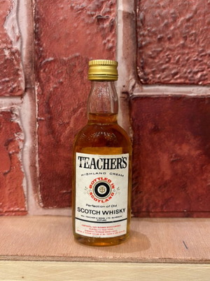 Teacher’s whisky miniature 50ml new
