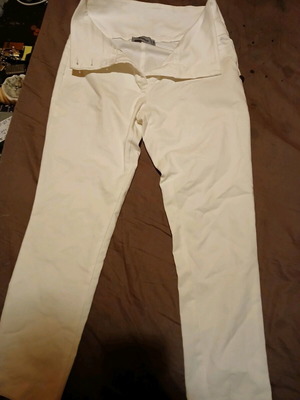 Hype fabric women's pants new, white size M