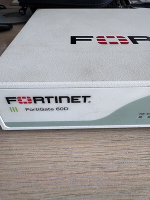 Fortinet FortiGate 60D Firewall used, with power adapter