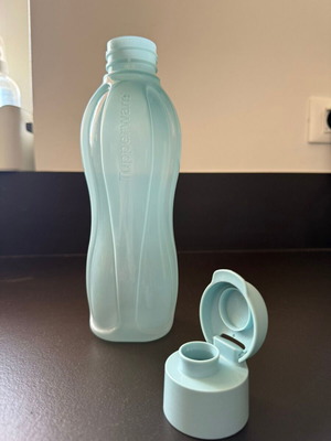 Μπουκάλι πλαστικό Tupperware 750ml μεταχειρισμένο, γαλάζιο
