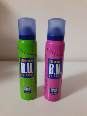 B.U. women's body spray, original, regular fragrance