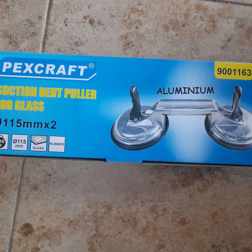 Pexcraft Double Aluminium Suction Cup 115mm New With 100kg Holding Capacity