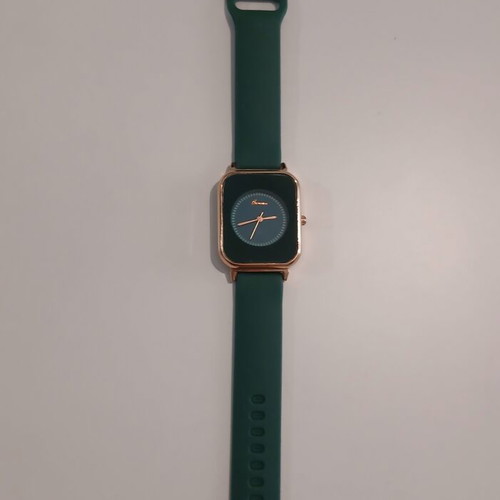 Green wristwatch