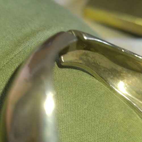 Metal bracelet used with safety clasp, 19cm inner length