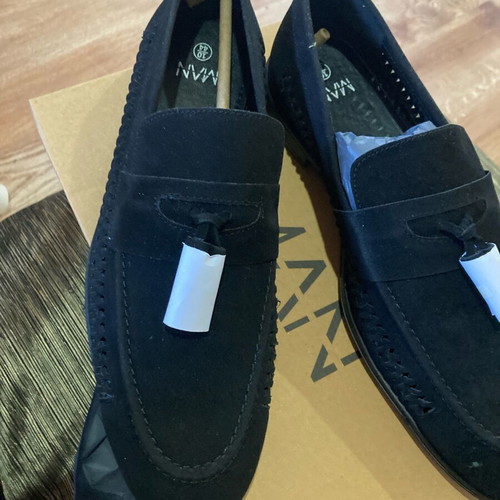 Men's elegant shoes new, black, size 45