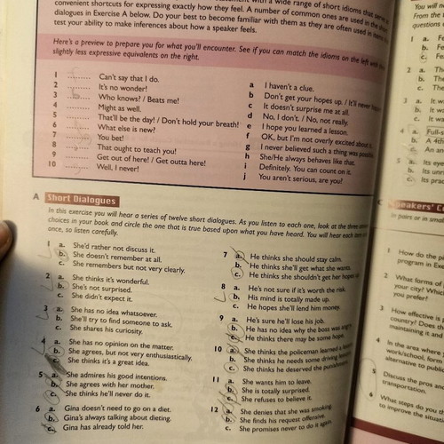 Michigan Proficiency Listening and Speaking English learning book