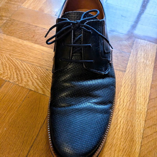 Commanchero Original men's leather shoes size 43 used, blue