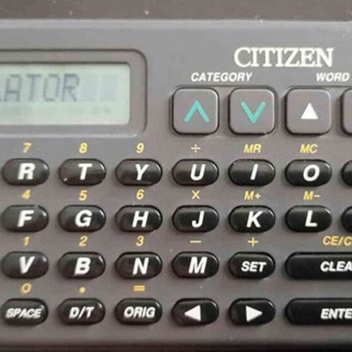 Vintage Citizen Translator ET-6 like new, multi-function device